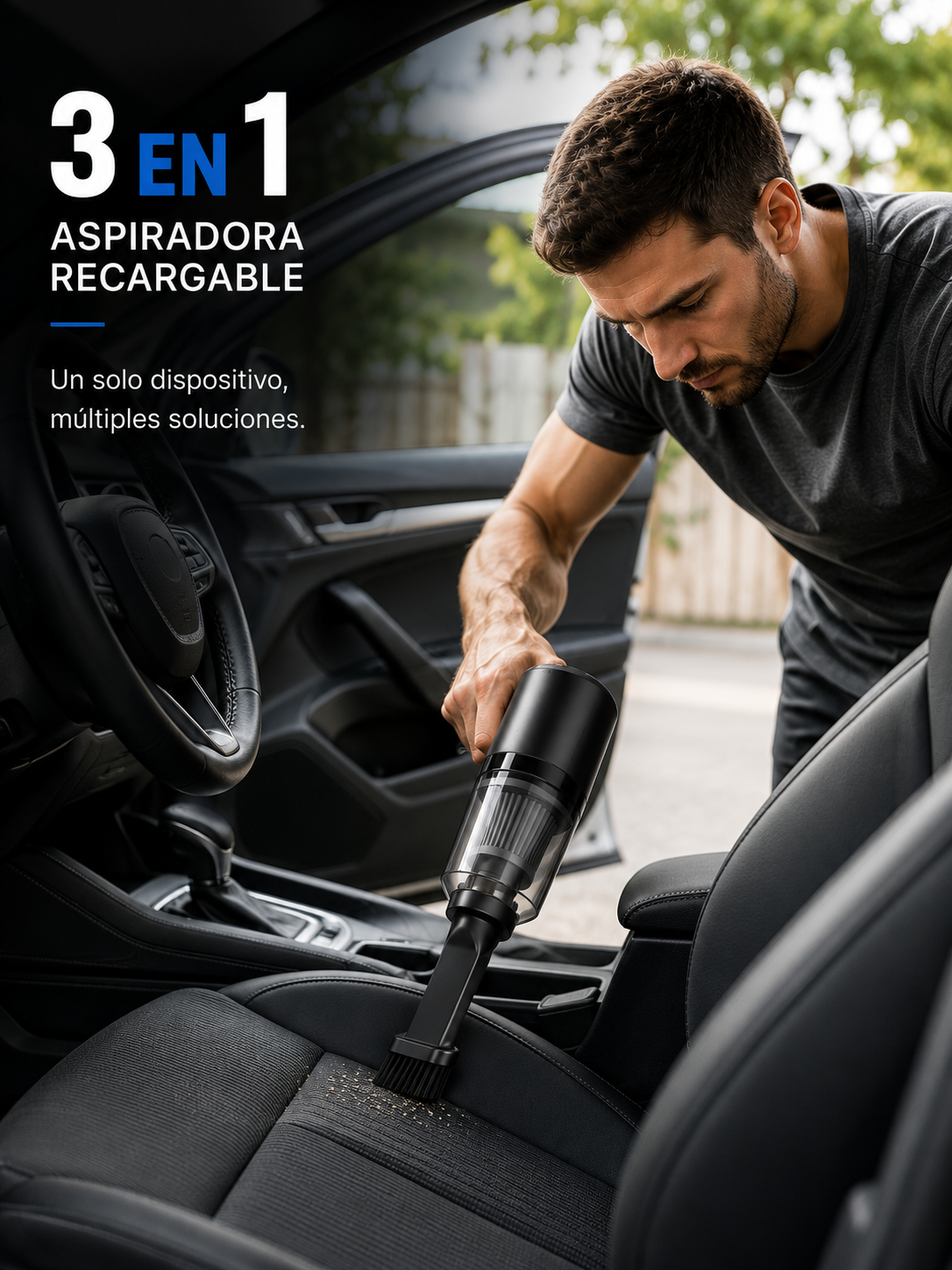 Aspiradora Viral Recargable 3 En 1