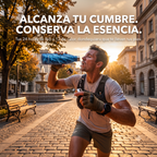BOTELLA TÉRMICA DE ACERO INOXIDABLE Conservá la temperatura de tus bebidas por más tiempo  Mantiene bebidas frías hasta 24 horas y calientes hasta 12 horas, ideal para acompañarte durante todo el día.